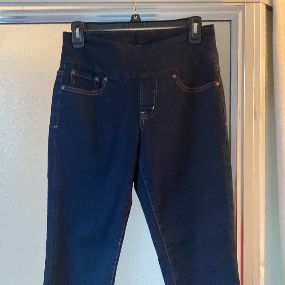 Jag high rise straight crop size 6P petite color after midnight nwt - Picture 2 of 3